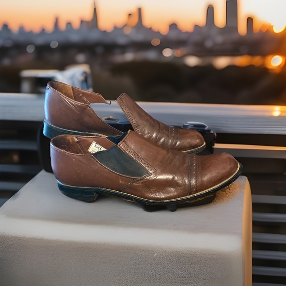 Stacy Adams Flex Oxfords Brogue Mens 9D - Picture 1 of 9
